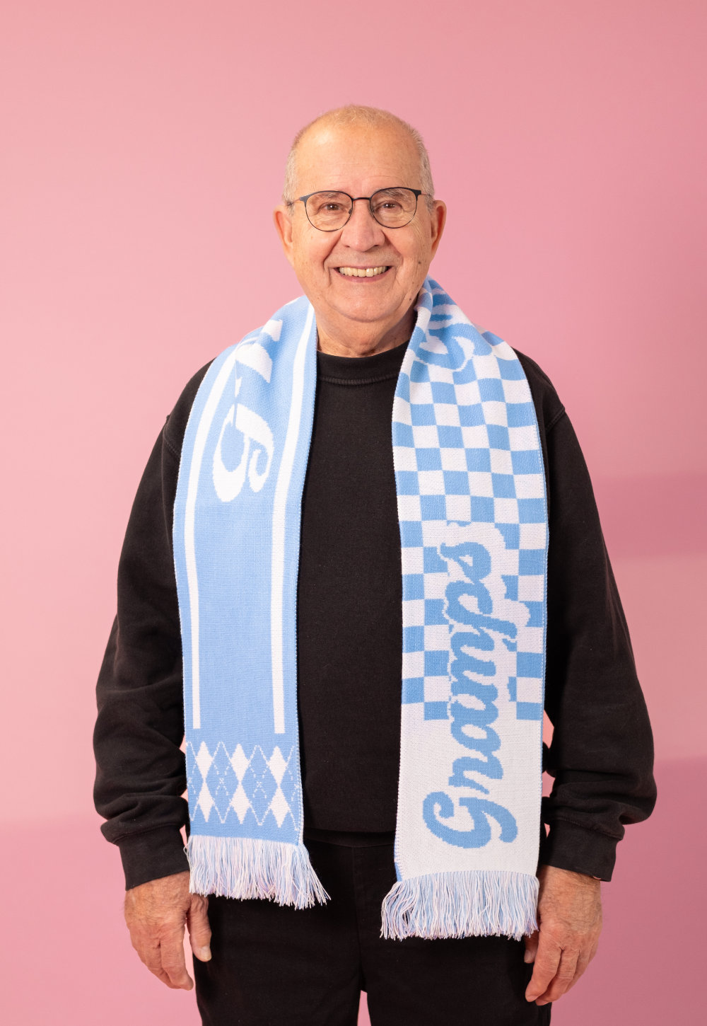 Logo Scarf Light Blue