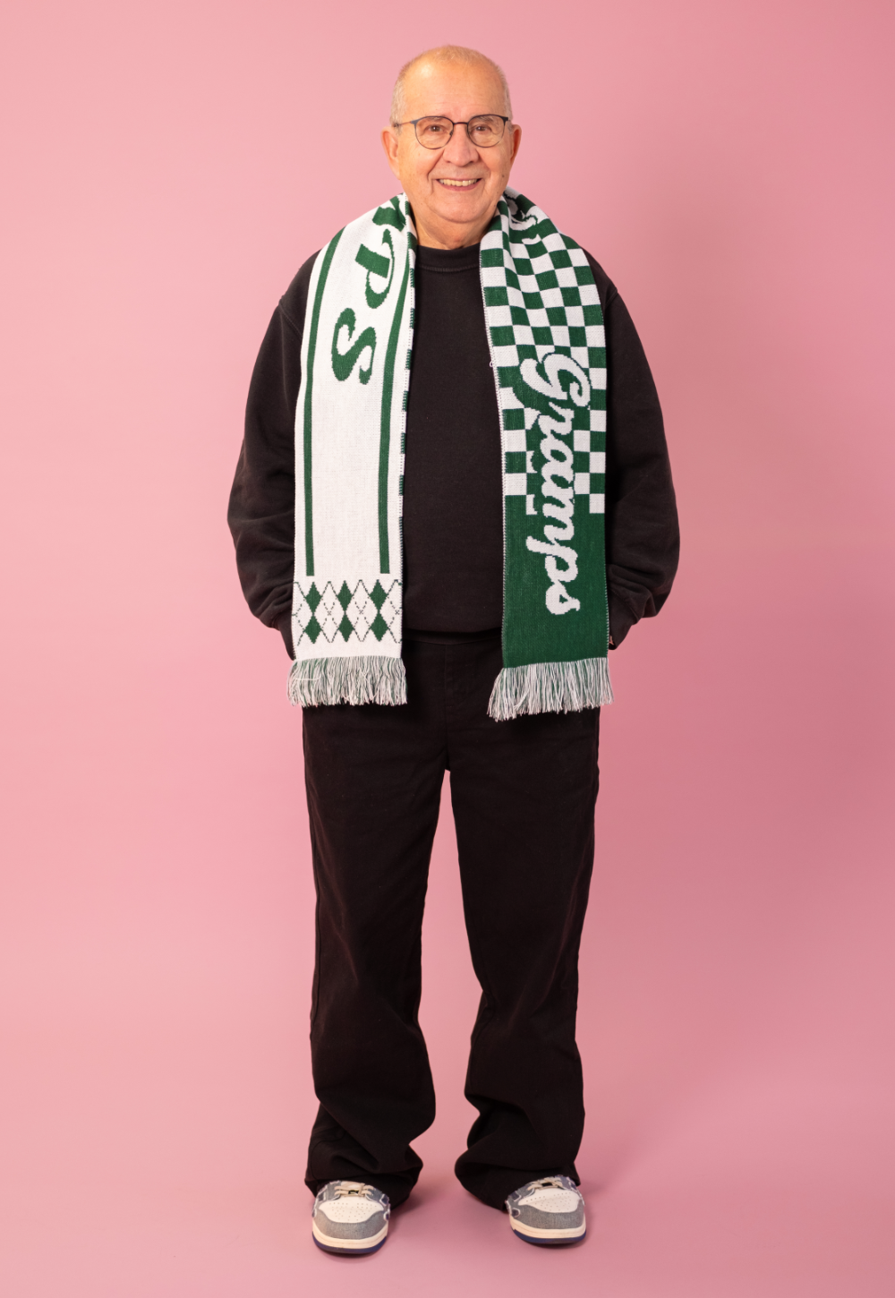 Logo Scarf Forest Geen