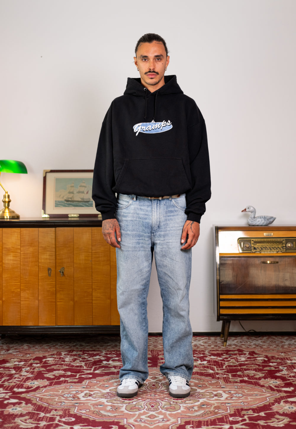 Boat Embroidered Hoodie