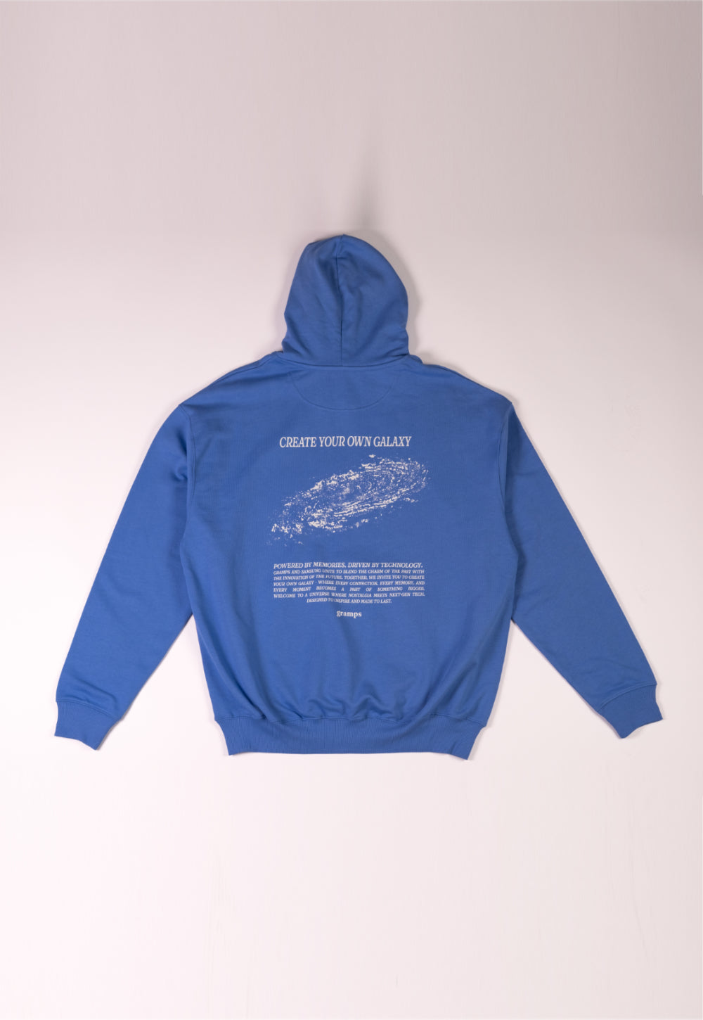 GRAMPS x Samsung Crewneck Galaxy Blue