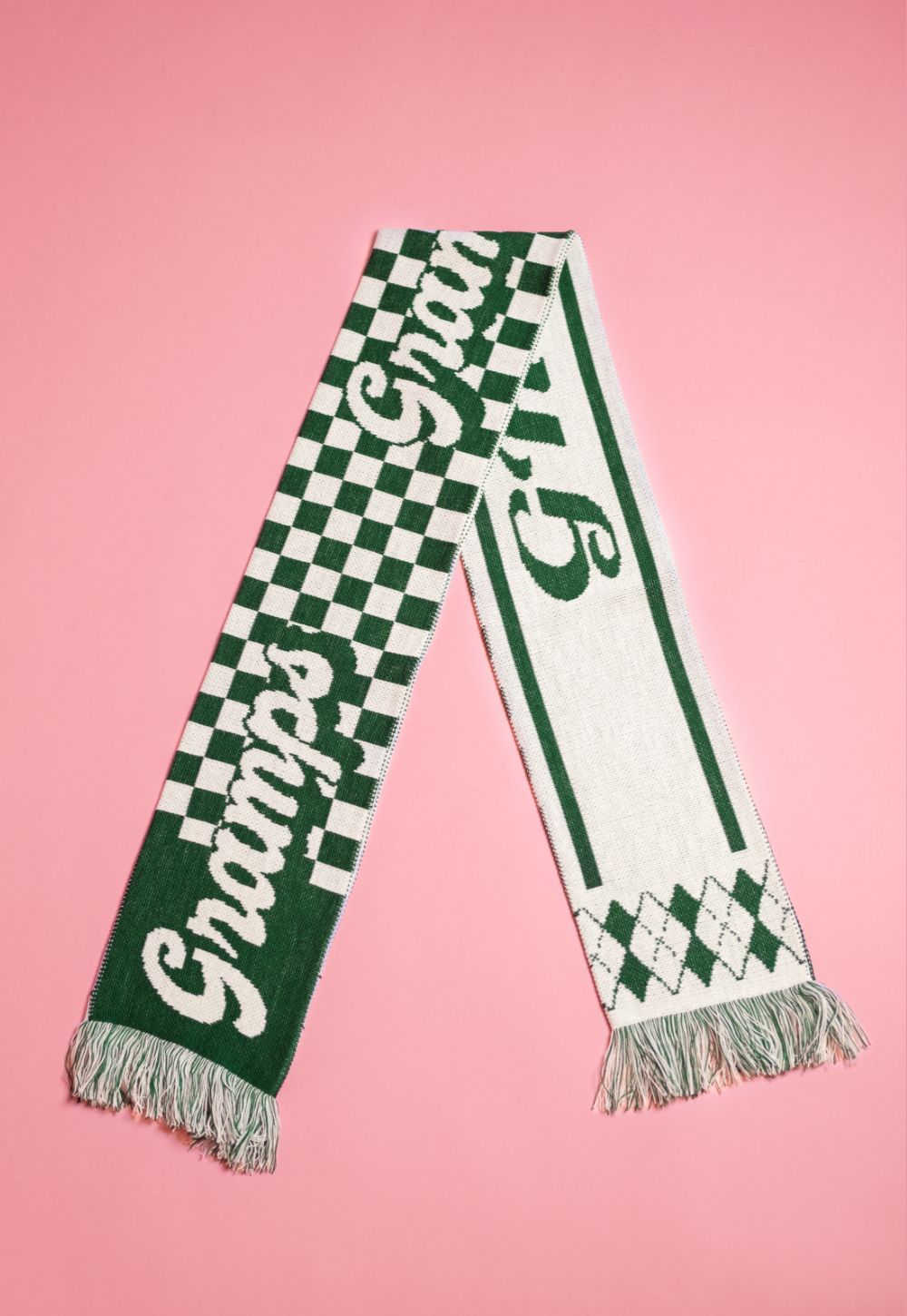Logo Scarf Forest Geen