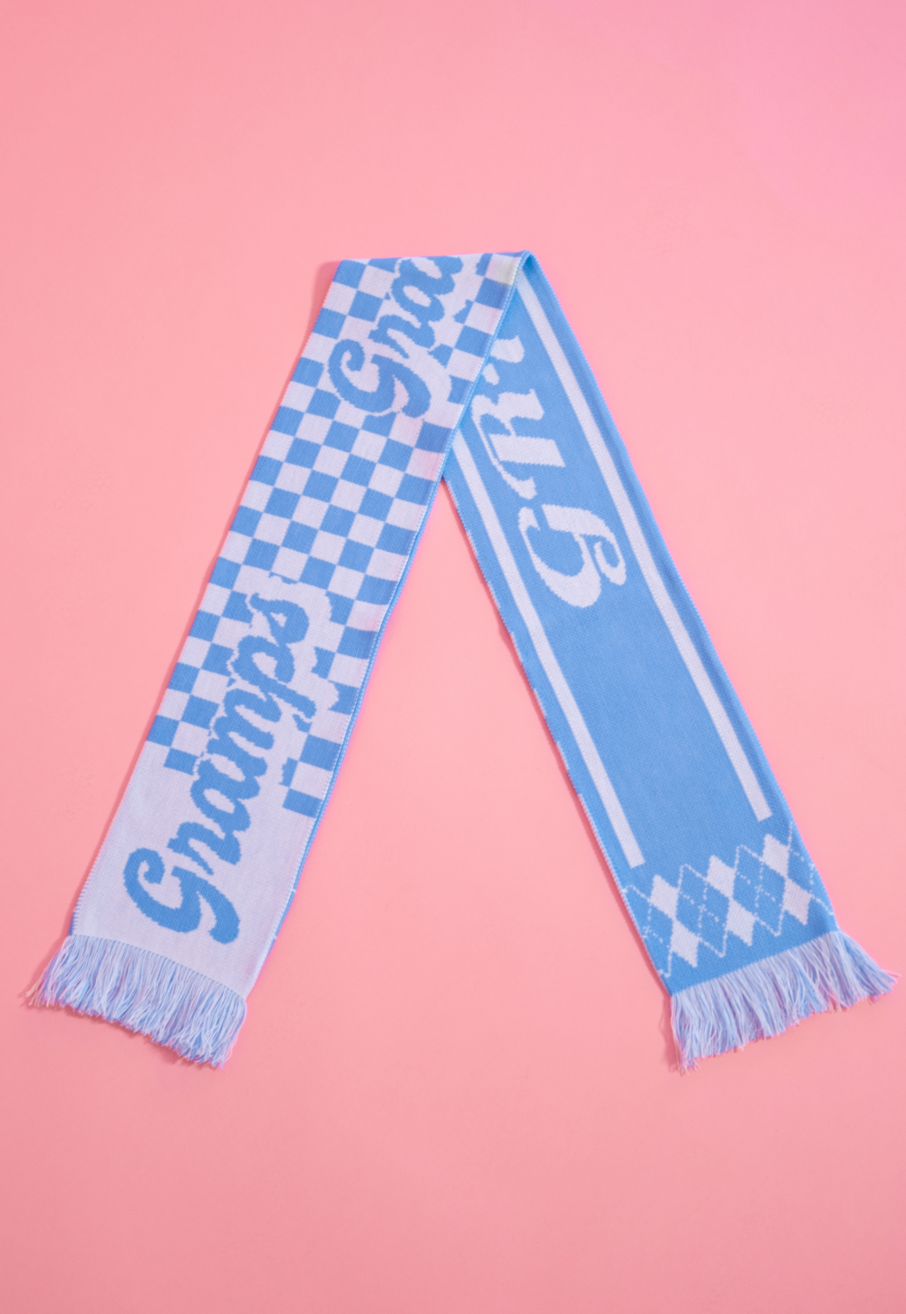 Logo Scarf Light Blue