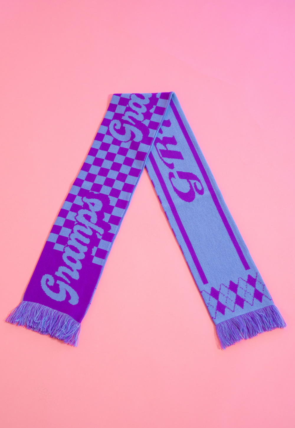 Logo Scarf Purple