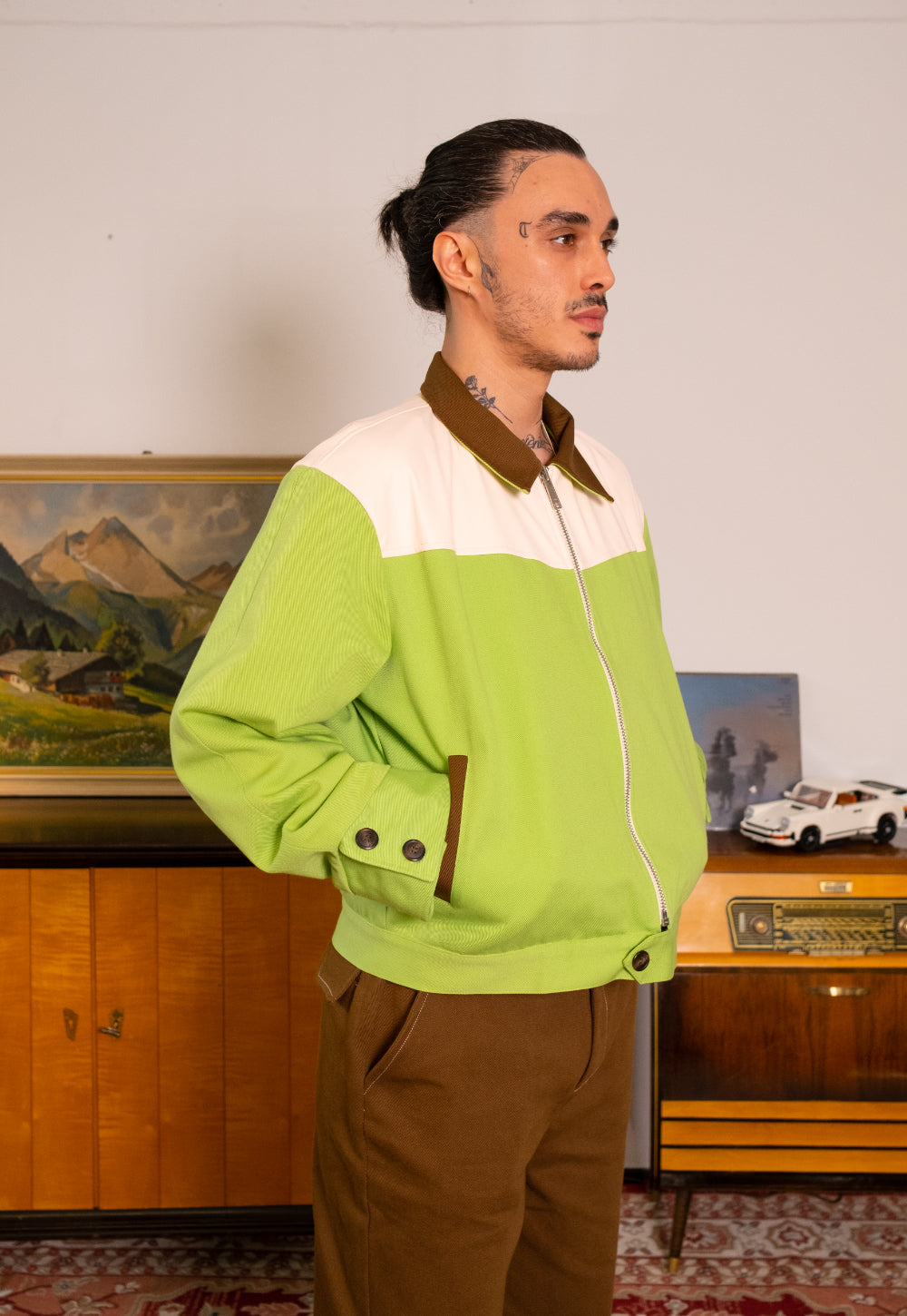 Apple Green Western Jacket