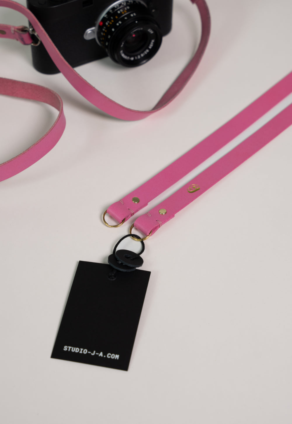 Studio J/A x Gramps Camera Strap Pink