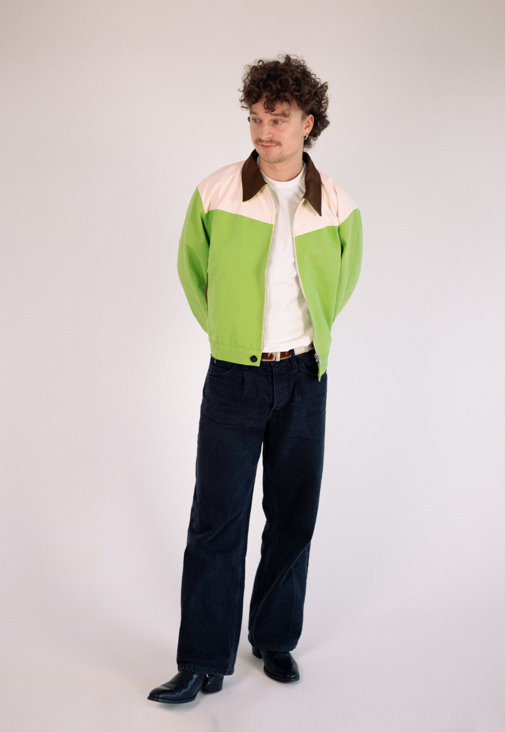 Apple Green Western Jacket