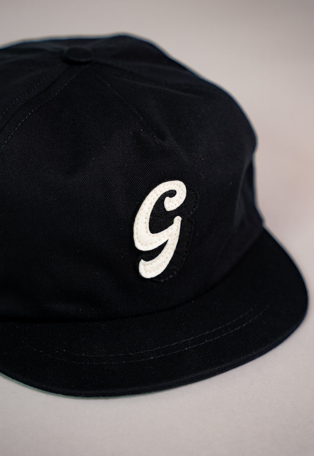 Short Brim Cap Black – Gramps