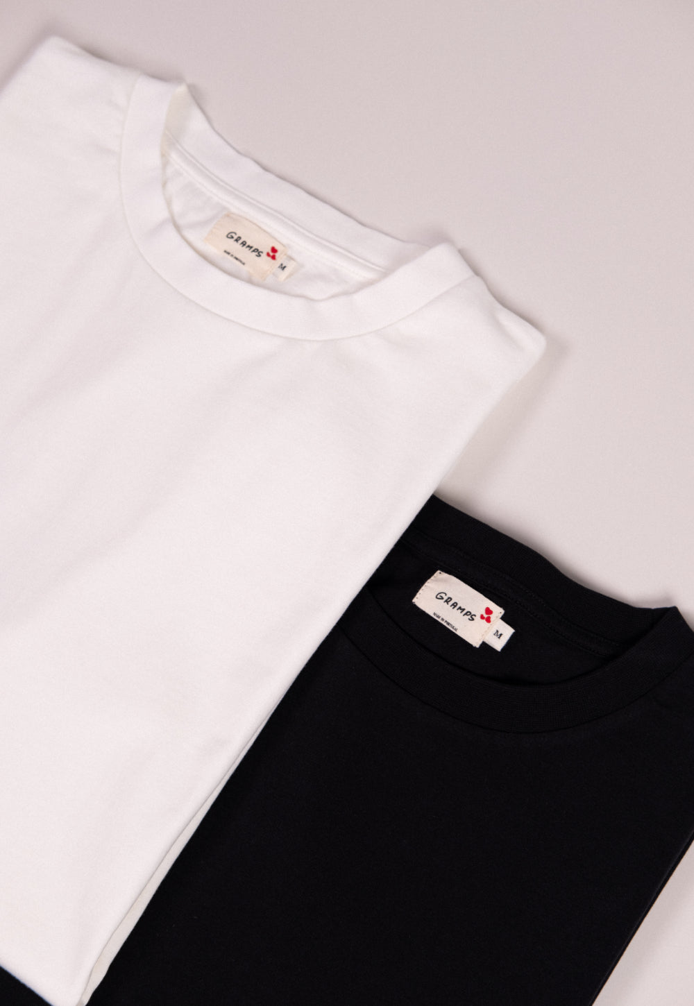 Double Pack T-Shirt Black/Cream